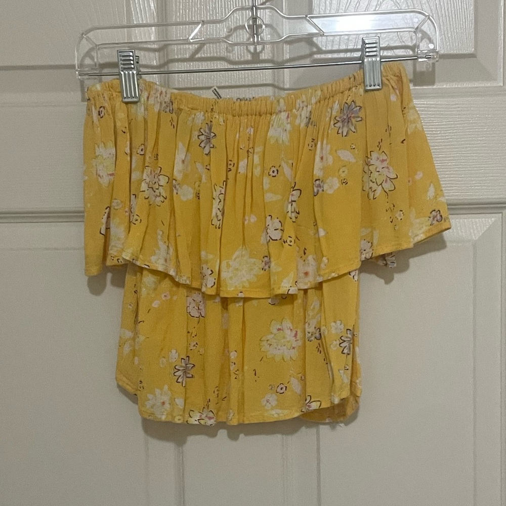 Off the shoulder crop.